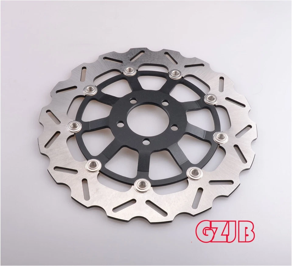 Rotor de disco de freno delantero para KAWASAKI ZZR1100 ZZR1200 ZX12R ZX7R ZX9R VN1500 Foto 4 de 4