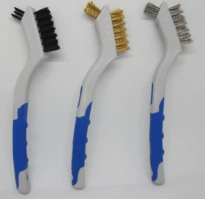 SPECTRUM Drahtbürste Bürsten Messingbürste Reinigungsbürste Stahl