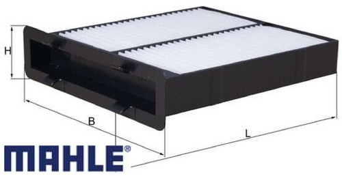 MAHLE LA 181 Innenraumfilter - Pollenfilter Für Auto Innenraum