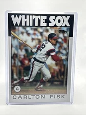 1986 Topps Super Carlton Fisk Baseball Card #23 NM-Mint FREE SHIPPING
