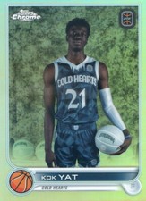 2022-23 Topps Chrome OTE KOK YAT #35 SILVER REFRACTOR