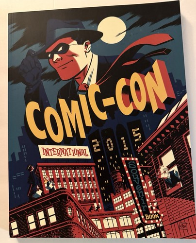 Comic Con International San Diego July 9-12 2015 Convention Souvenir Program