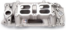 Edelbrock Rpm Air-gap Dual Quad Manifold For Chevy Bbc