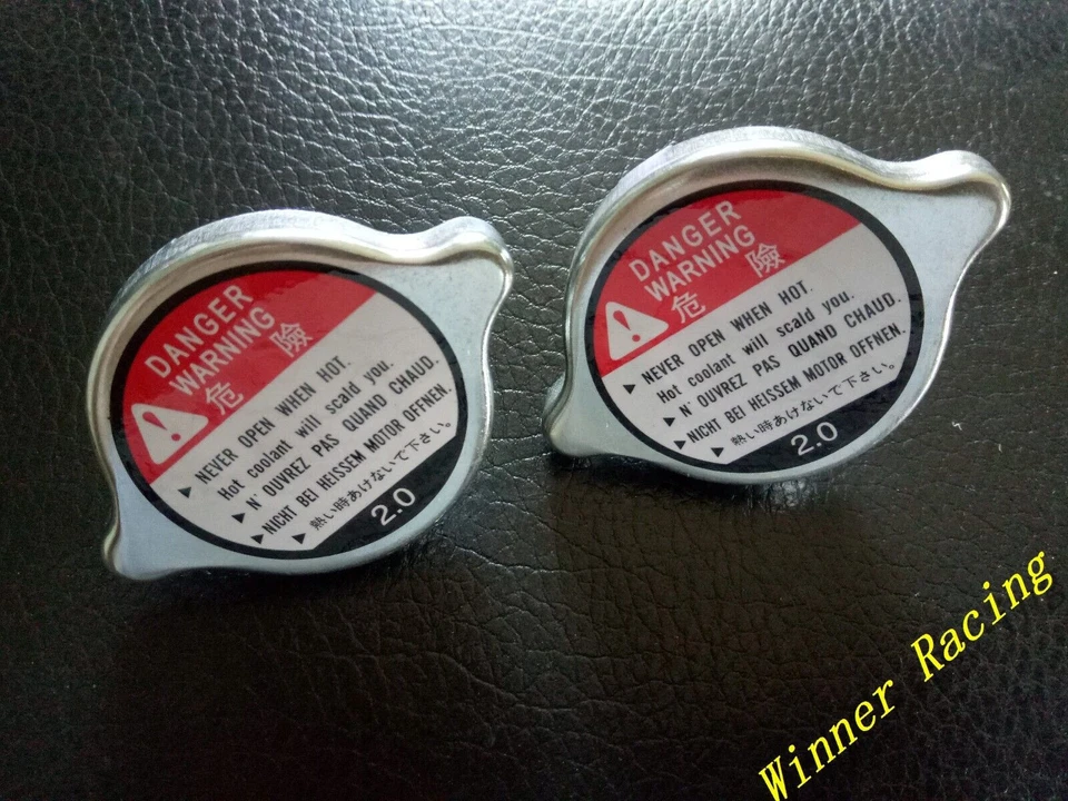 2 PCS 2.0 BAR 29 LBS/PSI RADIATOR CAP Fit EUROPE BIKES HUSQVARNA/GAS GAS/APRIL - Image 4 of 4