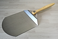 Napoleon Grill Pizza Spatel Schaufel Heber Wender Edelstahl / Holzgriff Klappbar
