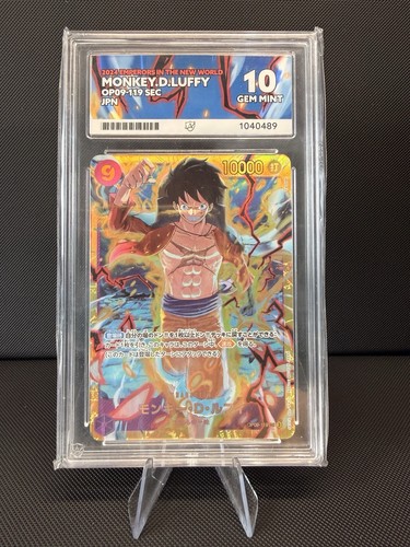 Monkey.D.Luffy graded ACE 10 for sale on eBay