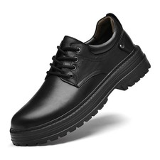 Men's Leather Boots Luxury All-Match Wear-Resistant Classic Fashion Formal