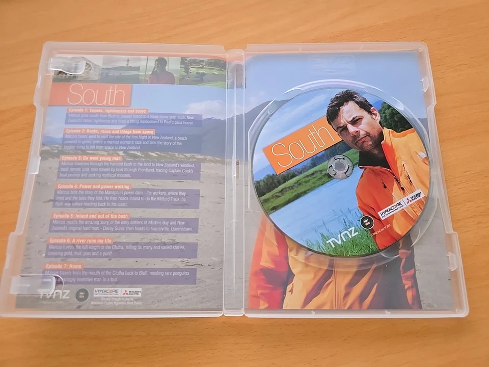 South region 4 DVD (NZ New Zealand travel documentary) ~ThriftingFindsAU~ - image 3 of 3