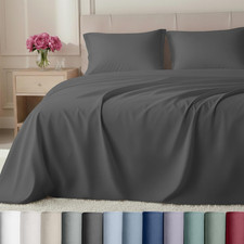California Design Den Luxury 100 Cotton Sheets King Size Sheet Set - Buttery So