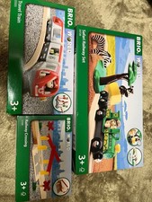 Brio BRIO wooden rail railroad crossing train safari 8ecc46