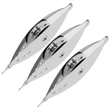 3Pcs Silver Metal Tatting- Kit for Beginners with Bobbin Supplies,5237