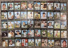 1971 Topps Baseball Partial Set 88 Different Cards VG/EX+ Condition