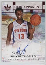 2018 Panini Court Kings Heir Apparent Ruby 76/99 Khyri Thomas #HA-KTH Auto 01wi