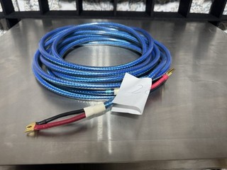 Vintage Rhapsody S Straight Wire Speaker Cable 28’ Audiophile Banana /Spade