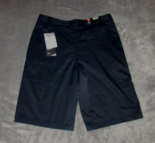 NWT Under Armour Boys Size 18 Black Golf Chino Shorts