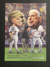 2008 UPPER DECK PRESIDENTIAL PREDICTORS Clinton John McCain Healthcare PP-14A