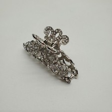 Rhinestone Metal Hair Clip Accessory