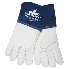 MCR SAFETY 4850M Welding Gloves,MIG, TIG,M/8,PR PK 6