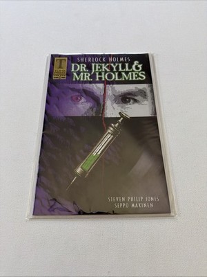 Sherlock Holmes Dr. Jekyll and Mr. Holmes #1 Caliber  (1998) B&W Comic