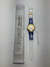 Orologio Swatch Vintage 'Ancoraggio Blu' GK140 1992