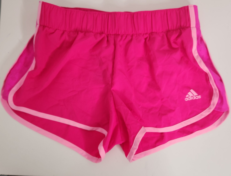 Pink Shorts Adidas Climalite Retro Small Pink Sports Crop Bra Small Set Run Gym