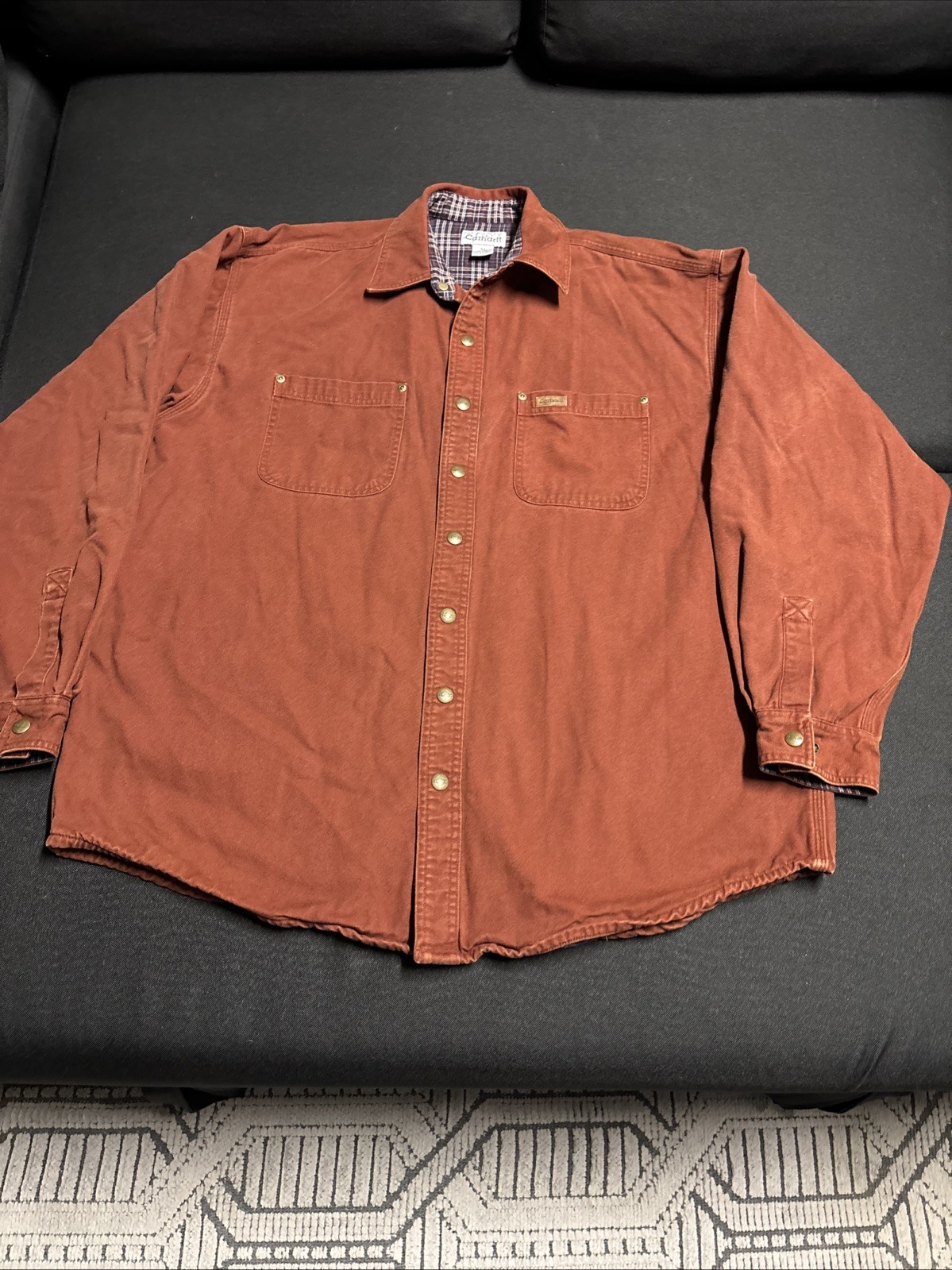 S96cly Mens Tall Xl Redish Brown