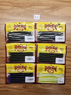 Lot Of 6 Strike King Shim-E-Stick 7pc 5  