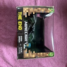 2015 Minecraft Boxed Set The End Ender Dragon Vs Steve Mattel Brand New BOX WEAR
