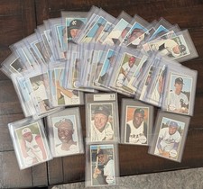1964 Giant Topps Baseball  Complete Set #1-#60 Graded Mantle BVG  5.5 EX +