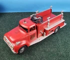 Vintage 50s/60s Tonka #5 Fire Pumper Truck Beautiful But Missing Parts