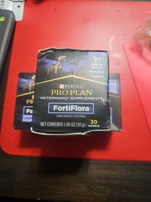 Purina Pro Plan Fortiflora Probiotics for Dogs 30 Sachets BB 04/25