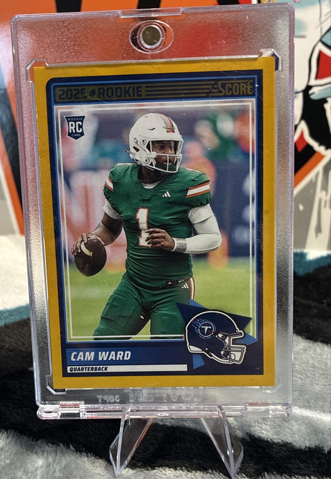 2025 Score - Rookies Cameron Ward #13 Gold (RC)