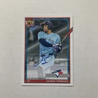 2026 Topps Series 1 George Springer Red Foil (RAW)