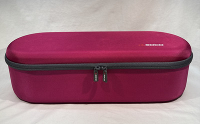 RLSoco Purple Pink Magenta Zipper Hard Case For Dyson Supersonic Hair Dryer