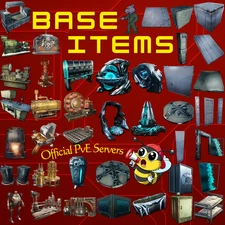 Ark Ascended PvE Metal, Industrial, Tek and Bob Tales Base Structures