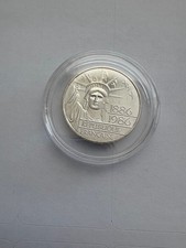 France 1986 Statue of Liberty Silver coin,BU 30g ( 0.868 ASW ) Encapsuled