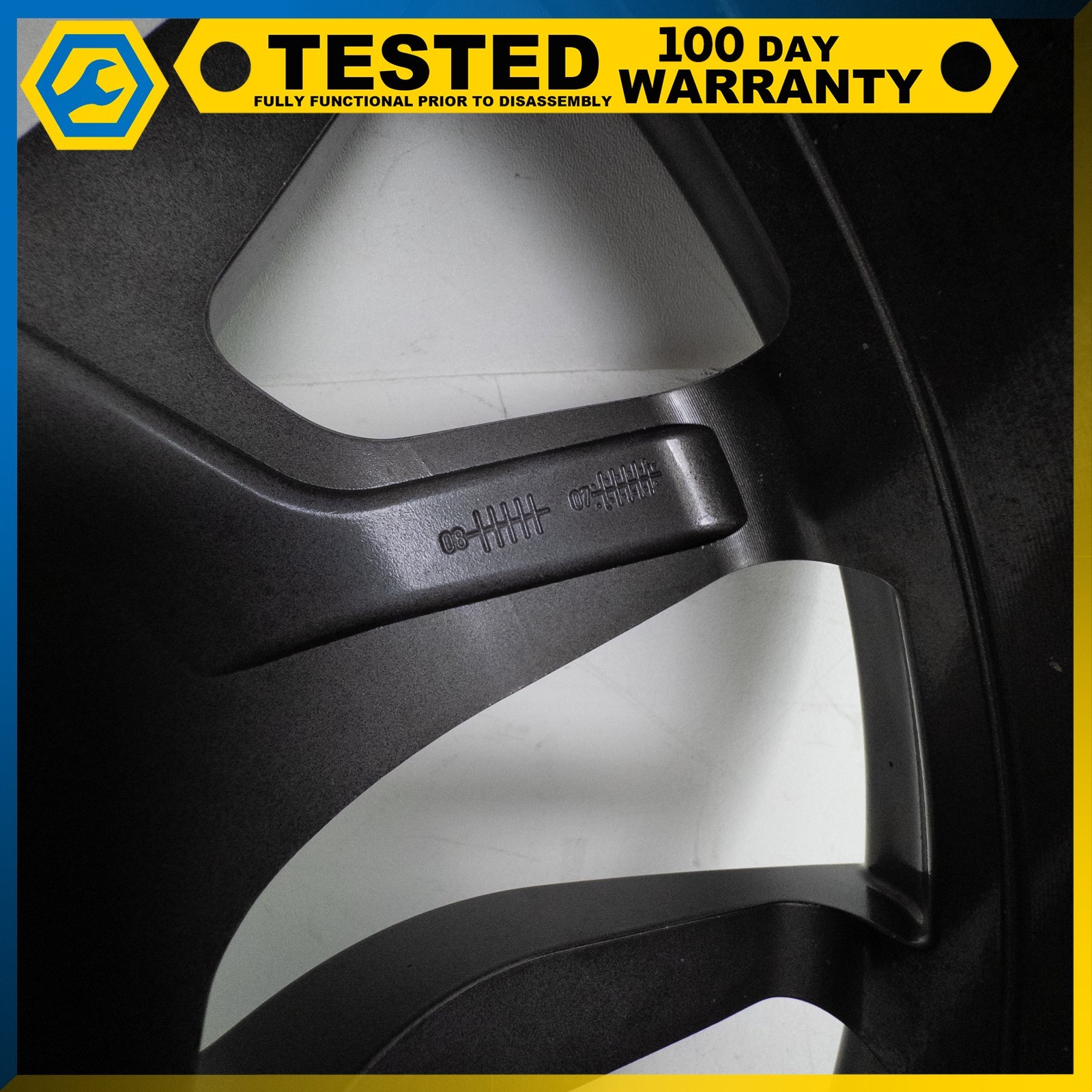 08-19 MASERATI GRANTURISMO GRANCABRIO 10.5J X 20 20" REAR WHEEL RIM GRAY OEM