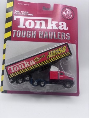 Tonka Tough Haulers Team Tough 58 Semi Truck Die Cast Metal Toy