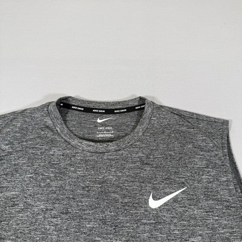 Nike Shirt Mens Large Gray UPF 40 Swim Dri FIT Sleeveless Training Tank Top New - Picture 2 of 12