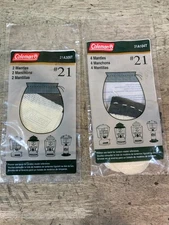 COLEMAN STRING TIE #21 LANTERN MANTLES 6 MANTLES 3 Pair - SEALED