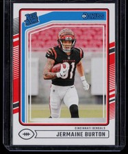 JERMAINE BURTON 2024 DONRUSS RATED ROOKIE RC CINCINNATI BENGALS #368