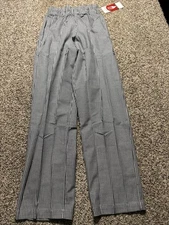 Unisex Black & White XS Checkered Drawstring Chef Works Kitchen Restaurant Pants