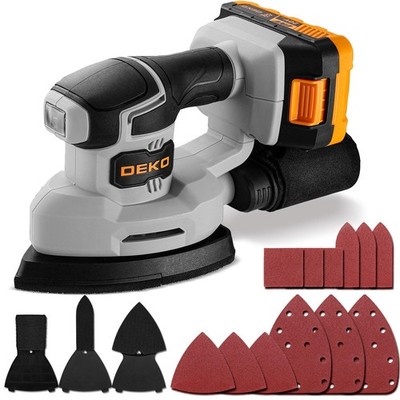 Cordless Detail Sander Dekopro Multi-Function Mouse Sander Electric Sander Tool