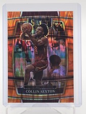 COLLIN SEXTON 2021-22 PANINI SELECT CONCOURSE ORANGE SHOCK PRIZM #71 Q7081