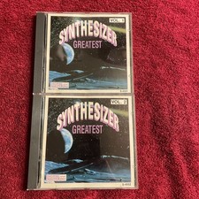 Synthesizer Greatest Vols 1 and 2 CD VARIOUS ARTISTS Electronic, Synth-Pop, 1989