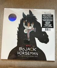 Bojack Horseman Soundtrack Fun Dip Purple Swirl Colored LP Vinyl Record NEW