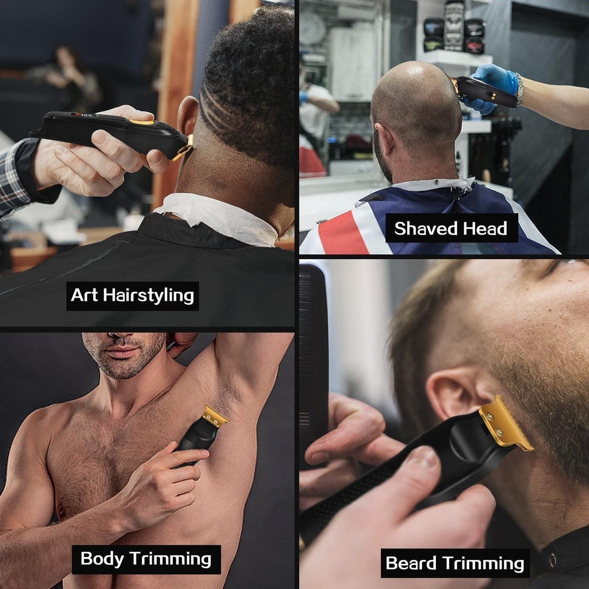 Professional Hair Clippers for Men, Professional Barber Clippers