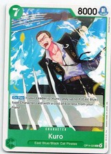 Kuro OP14-025 Wings of the Captain Common NM One Piece TCG