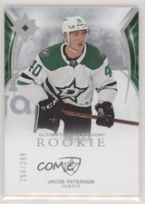 2021-22 Upper Deck Ultimate Collection Rookies 250/299 Jacob Peterson #161 gz3