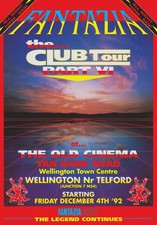 Fantazia  Rave Club Tour Part VI Poster, The Old Cinema A4 Poster